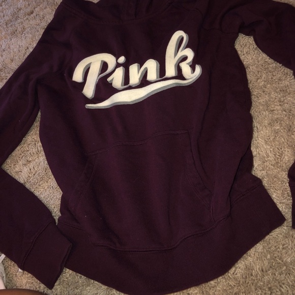 Pink maroon hoodie - Picture 1 of 1